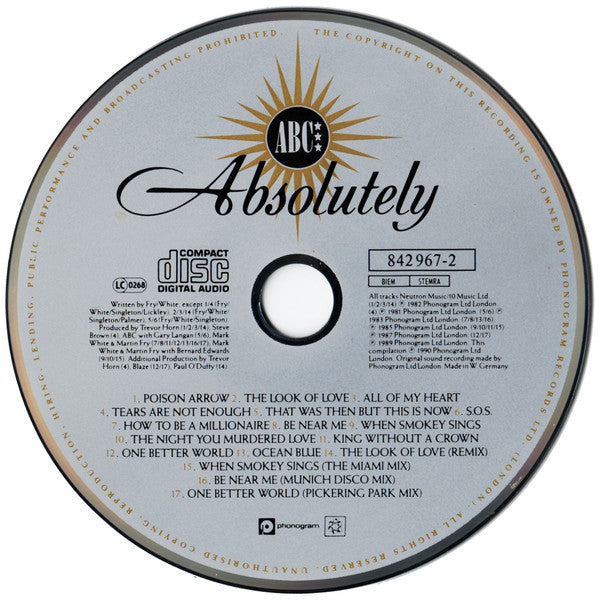 ABC : Absolutely (CD, Comp, PDO)