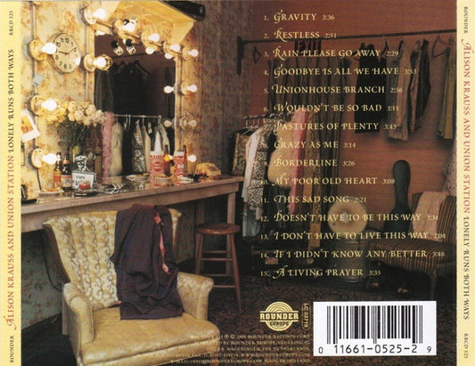 Alison Krauss & Union Station : Lonely Runs Both Ways (CD, Album)