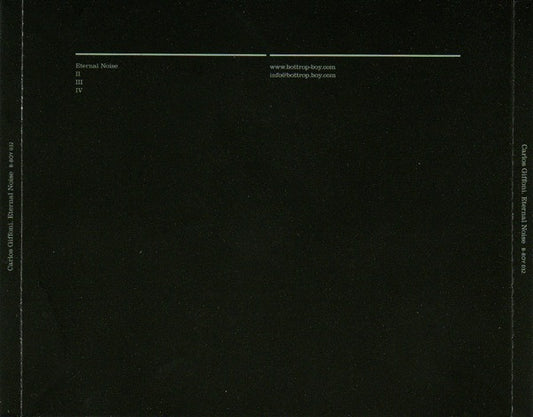 Carlos Giffoni : Eternal Noise (CD)