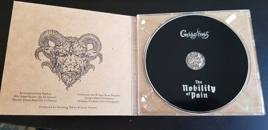 Growing Horns : The Nobility Of Pain (CD, EP)