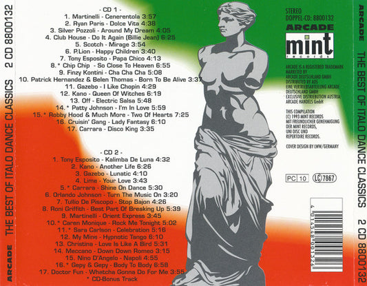 Various : The Best Of Italo Dance Classics (2xCD, Comp)