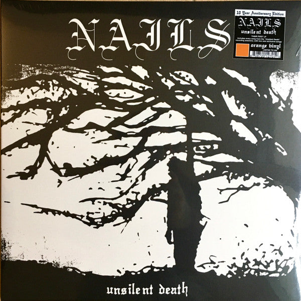 Nails : Unsilent Death (LP, Album, RE, Ora)