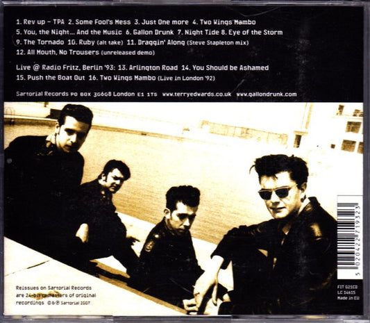 Gallon Drunk : You, The Night... And The Music (CD, Album, RE, RM)