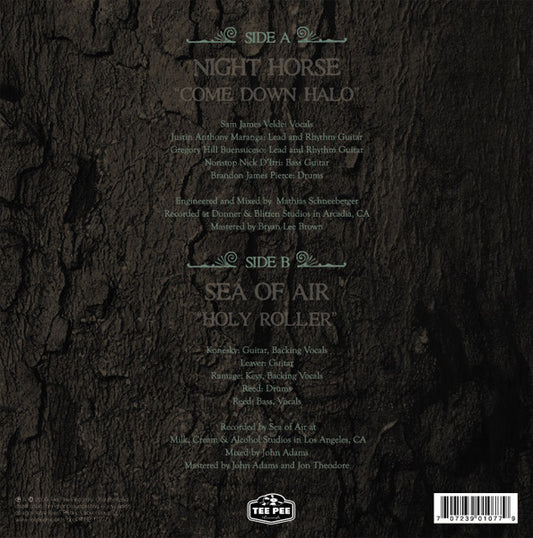 Night Horse / Sea Of Air : Come Down Halo / Holy Roller (7", Ltd)