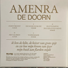 Amenra : De Doorn (2xLP, Album, Gol)