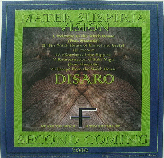 Mater Suspiria Vision : Second Coming (CDr, Album, Ltd, Num)