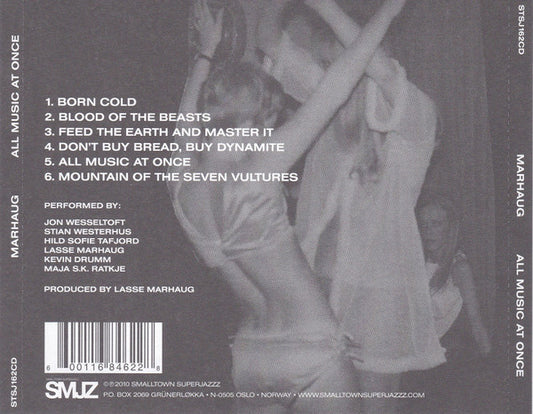 Lasse Marhaug : All Music At Once (CD, Album)