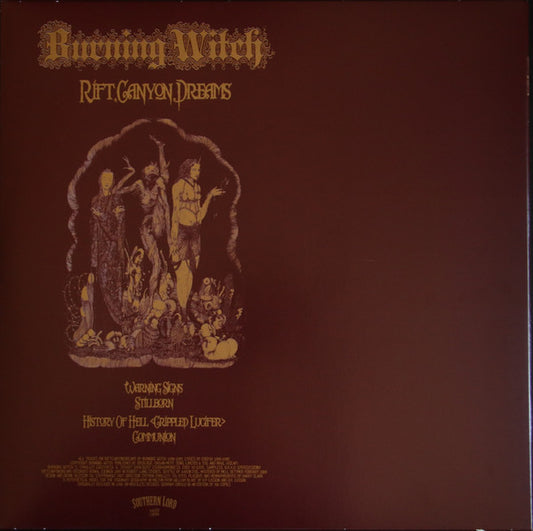 Burning Witch : Rift.Canyon.Dreams (LP, Album, RE)