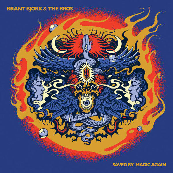 Brant Bjork And The Bros : Saved By Magic Again (LP, Album, RE, Gol)
