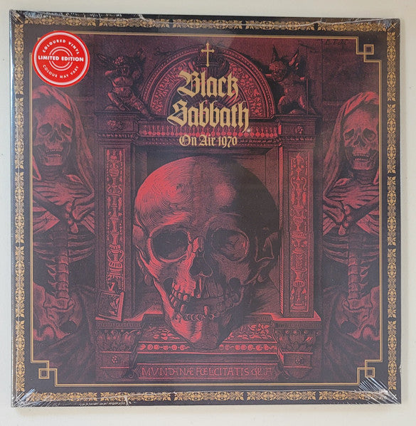 Black Sabbath : On Air 1970 (LP, Ltd, Unofficial, Red)