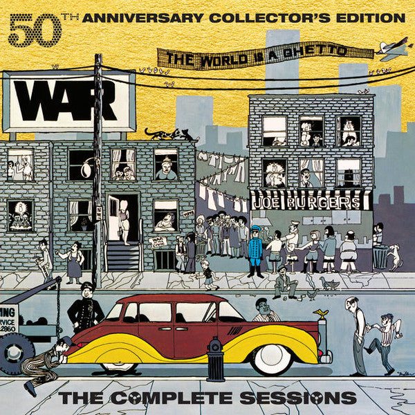 War : The World Is A Ghetto (The Complete Sessions) (LP, Album, RE, RM, Gol + 4xLP + RSD, Ltd, 50t)
