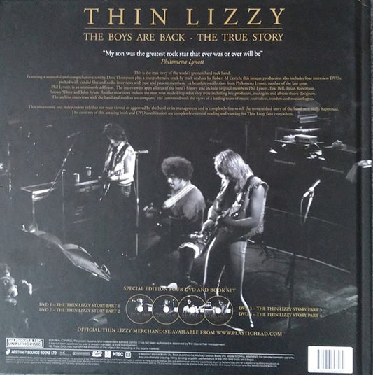 Thin Lizzy : The Boys Are Back In Town - The True Story (4xDVD, PAL, Doc)