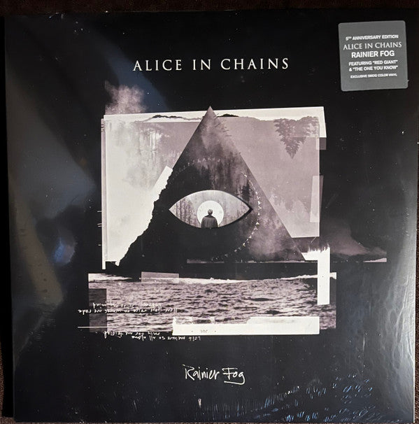 Alice In Chains : Rainier Fog  (LP + LP, S/Sided, Etch + Album, RE, RP, Smo)