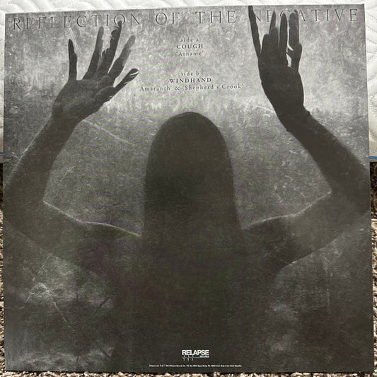 Cough / Windhand : Reflection Of The Negative (LP, Album, Ltd, RE, Bla)