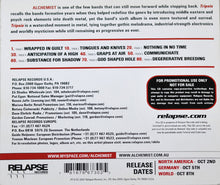 Alchemist (3) : Tripsis (CD, Album, Promo)
