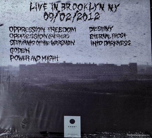 Winter (2) : Live In Brooklyn NY 09/02/2012 (LP, Album, Ltd, Cle)