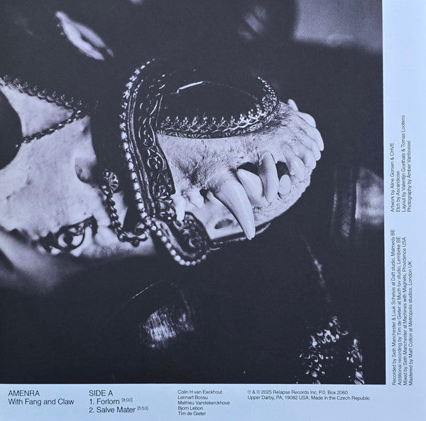 Amenra : With Fang And Claw (12", S/Sided, EP, Etch, Ble)