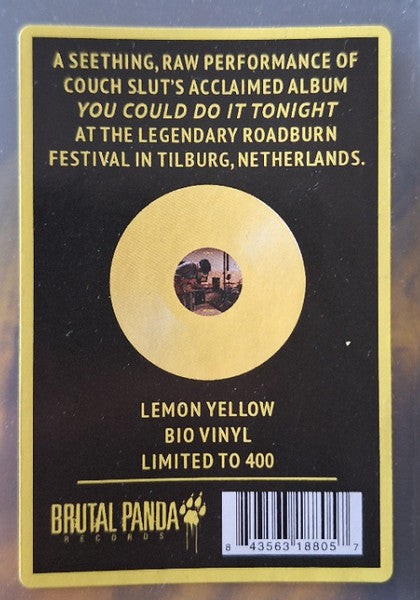 Couch Slut : Live at Roadburn 2024 - the Couch Slut Brunch Hour (LP, Ltd, Lem)