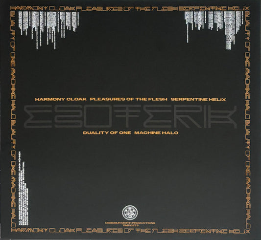 Bong.Ra* : Esoterik (LP, Album, Tra)