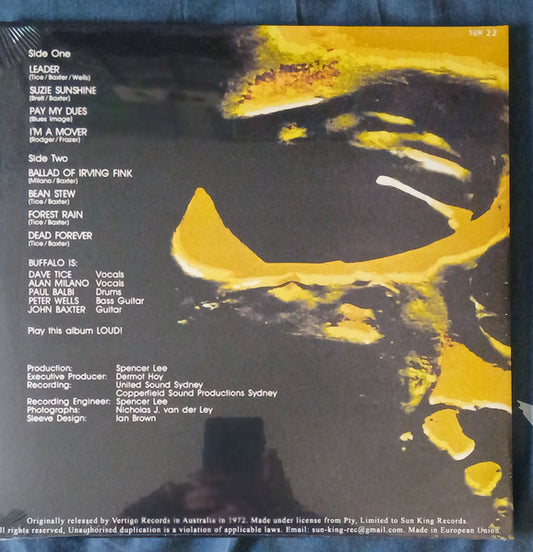Buffalo (2) : Dead Forever... (LP, RE, Gat)