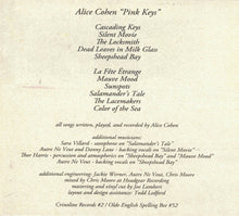 Alice Cohen : Pink Keys (CD, Album)