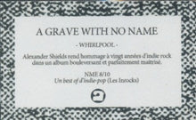 A Grave With No Name : Whirlpool (CD, Album)