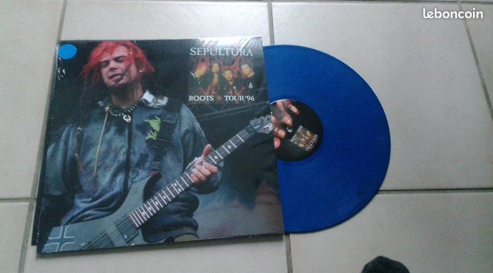 Sepultura Roots Tour '96 LP GREEN Vinyl
