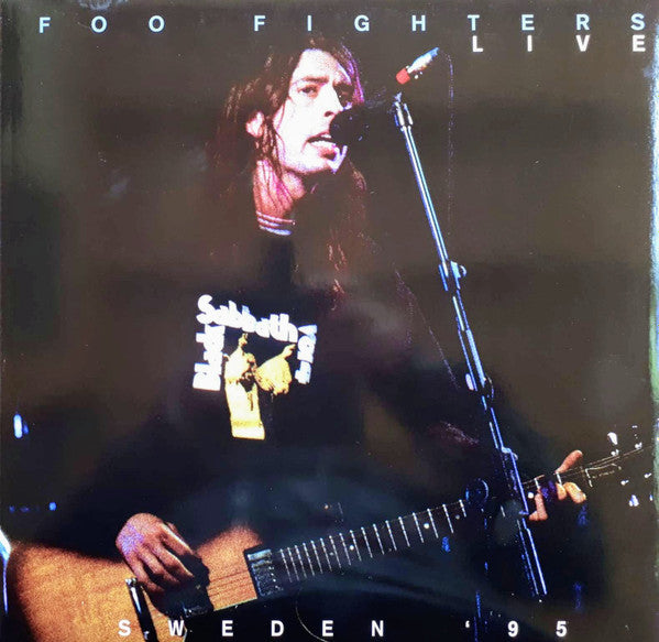 Foo Fighters Live Sweden '95 LP Grey Marbled Vinyl