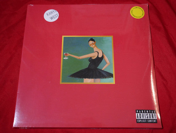 Kanye West My Beautiful Dark Twisted Fantasy 2LP Yellow Vinyl