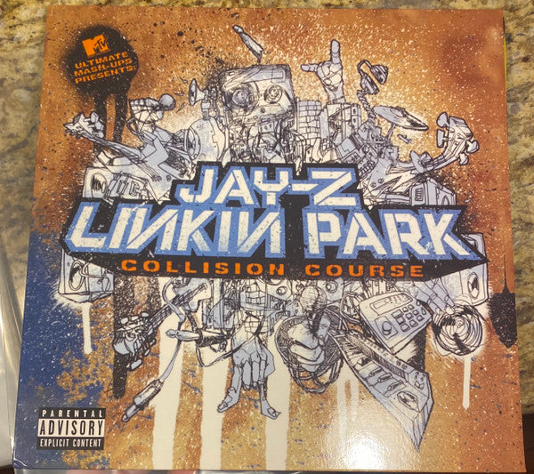 Jay-Z, Linkin Park Collision Course LP White Vinyl