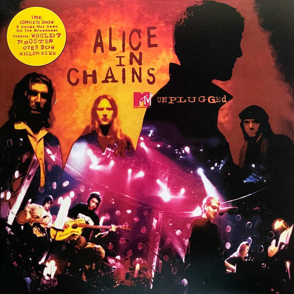 Alice In Chains Alice in Chains MTV Unplugged 2LP Pink Marble and Dark grey Marble vinyl