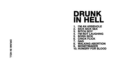 Drunk In Hell S/T cd now available for pre-sale