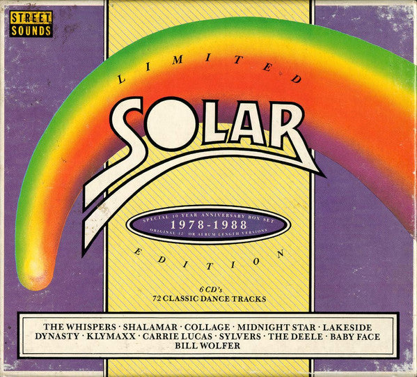 Various : The Solar Box Set (6xCD, Comp, Ltd + Box)