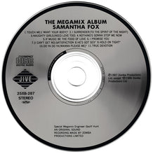 Samantha Fox : The Megamix Album (CD, Comp, Mixed)