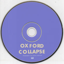 Oxford Collapse : Remember The Night Parties (CD, Album)
