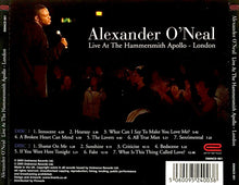 Alexander O'Neal : Live At The Hammersmith Apollo - London (2xCD, Album)