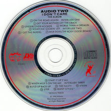 Audio Two : I Don't Care (The Album) (CD, Album)