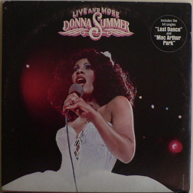 Donna Summer : Live And More (2xLP, Album, Gat)