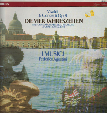 Antonio Vivaldi, I Musici, Federico Agostini : Die Vier Jahreszeiten - 6 Concerti Op. 8 (LP)