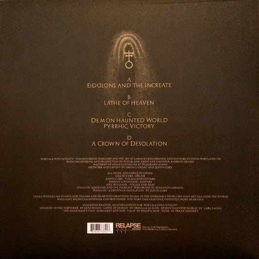 Usnea : Portals Into Futility (2xLP, Album, Ltd, Gol)