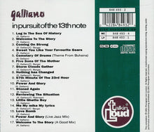 Galliano : In Pursuit Of The 13th Note (CD, Album, RE)