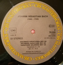 Johann Sebastian Bach, Rosalyn Tureck : Goldberg Variations / Aria And Ten Variations In The Italian Style (2xLP, Album + Box)