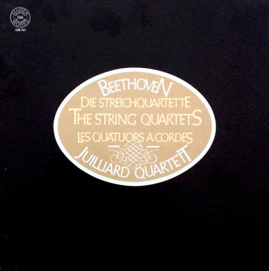 Beethoven* - Juilliard Quartett* : Die Streichquartette = The String Quartets = Les Quatuors A Cordes (10xLP, RE + Box, Comp)