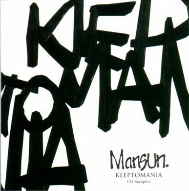 Mansun : Kleptomania (CD Sampler) (CD, Promo, Smplr)