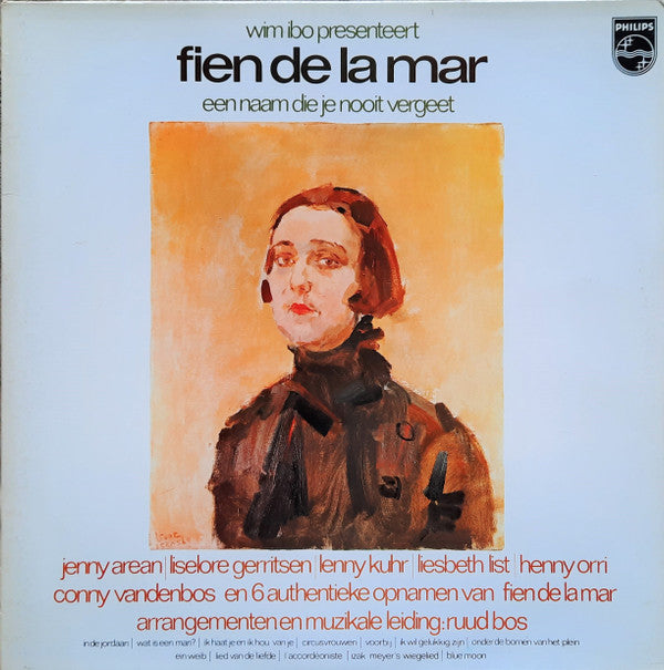Fien de la Mar : Wim Ibo Presenteert Fien De La Mar. Een Naam Die Je Nooit Vergeet (LP, Album, Comp)