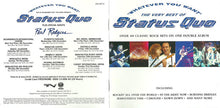 Status Quo : Whatever You Want (The Very Best Of Status Quo) (2xCD, Comp, PMD)