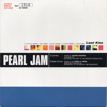 Pearl Jam : Last Kiss (7", Single, Ltd, Num, Red)