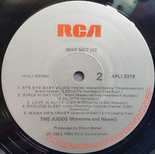 The Judds : Why Not Me (LP)