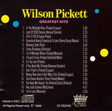 Wilson Pickett : Greatest Hits (CD, Comp)