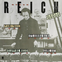 Steve Reich : Early Works (LP, Comp)